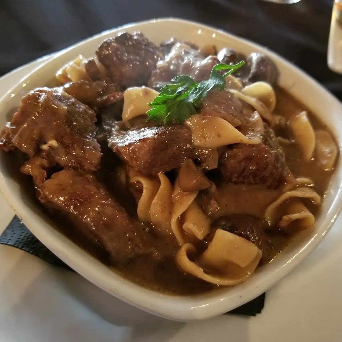 Short Rib Stroganoff