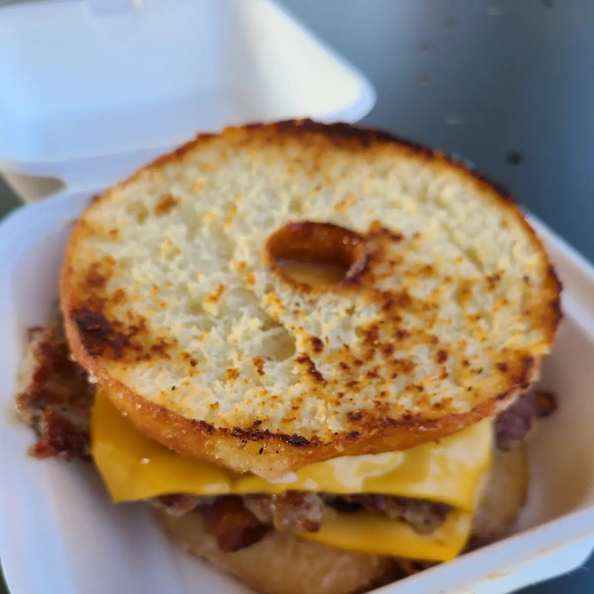 Donut Breakfast Sandwich