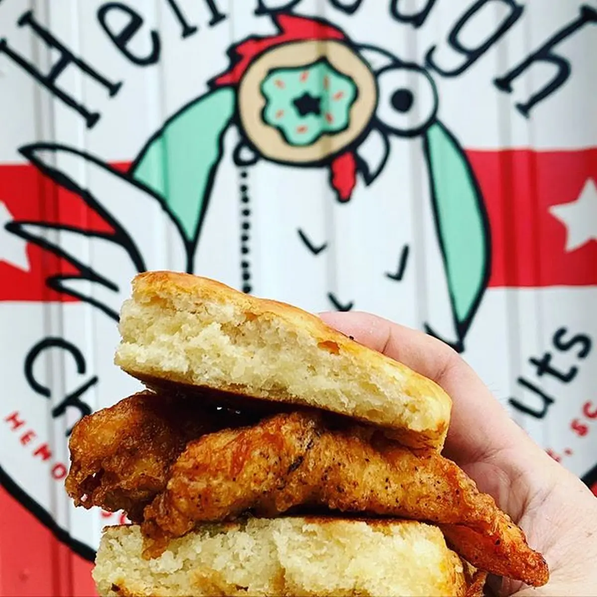 Hot Chicken Biscuit