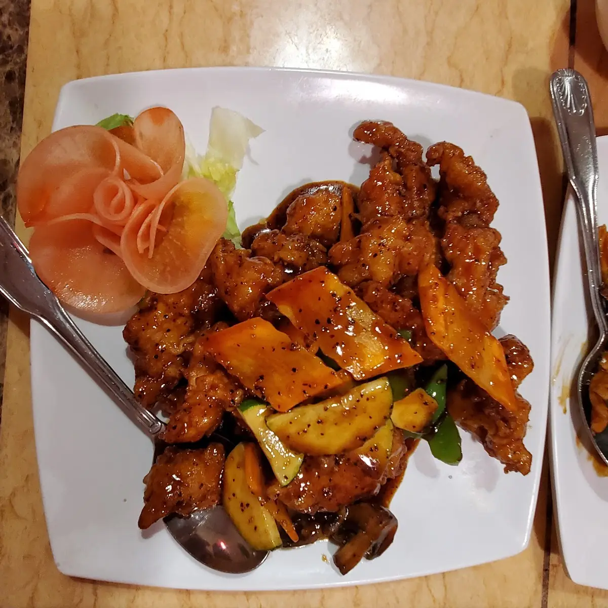 Black Pepper Chicken