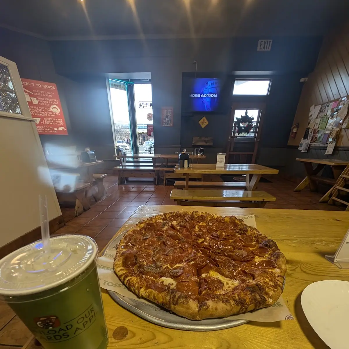 Pepperoni Pizza with Anchovies