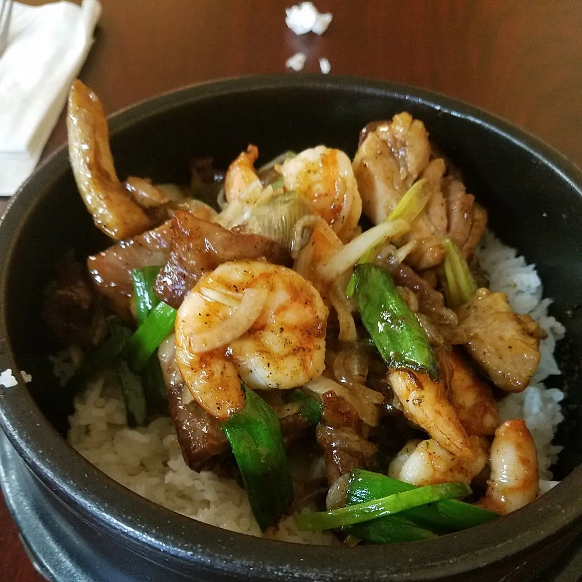 Rice in Clay Pot