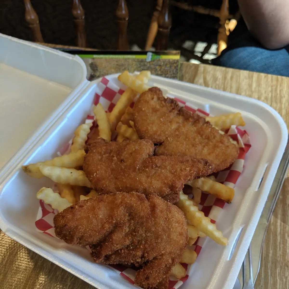 Chicken Strips and Fries