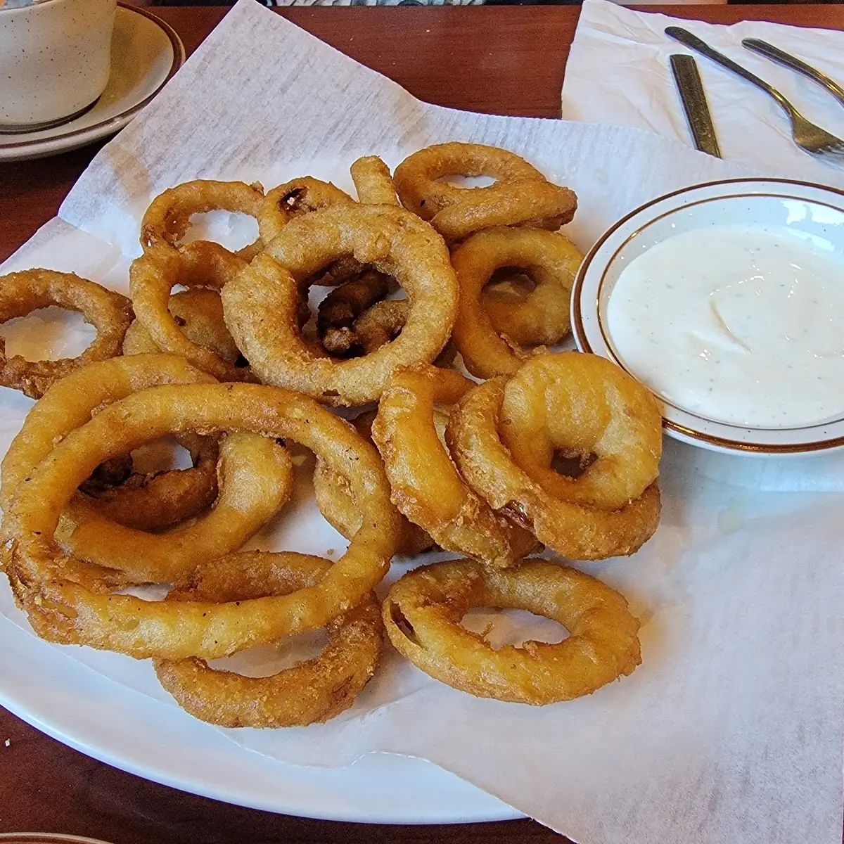 Fried Beer Battered Onion Rings