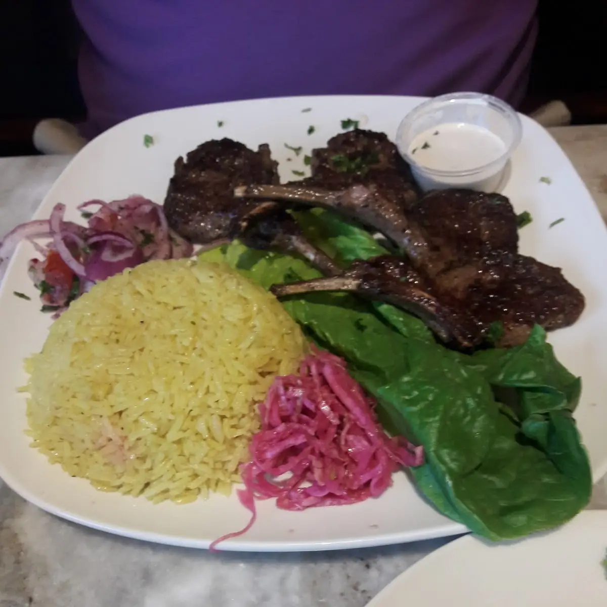 Lamb Chops Entrées