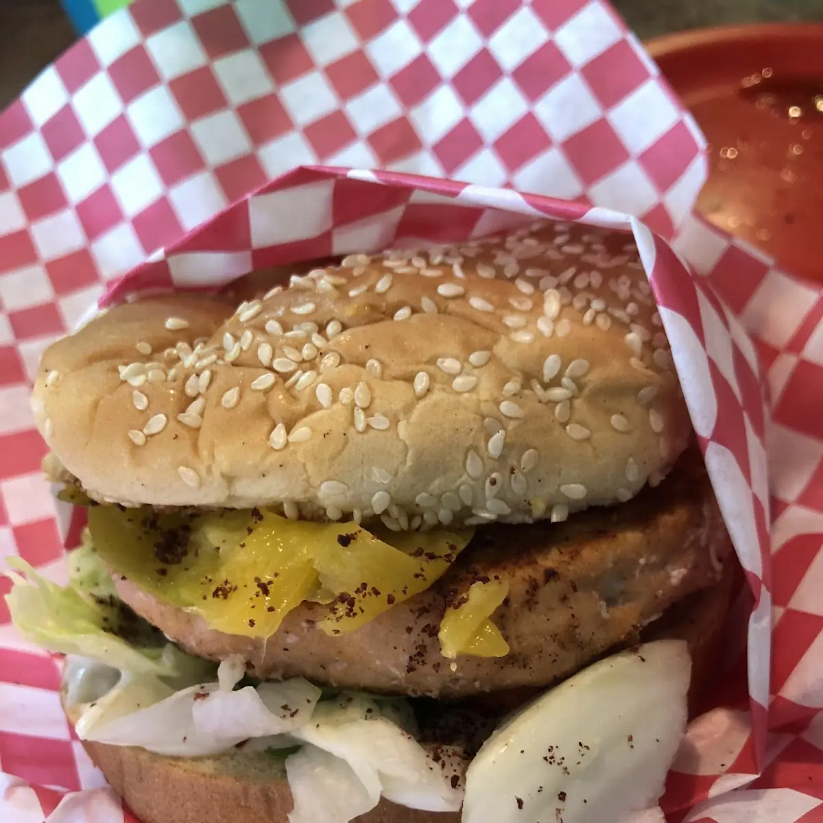 Salmon Burger