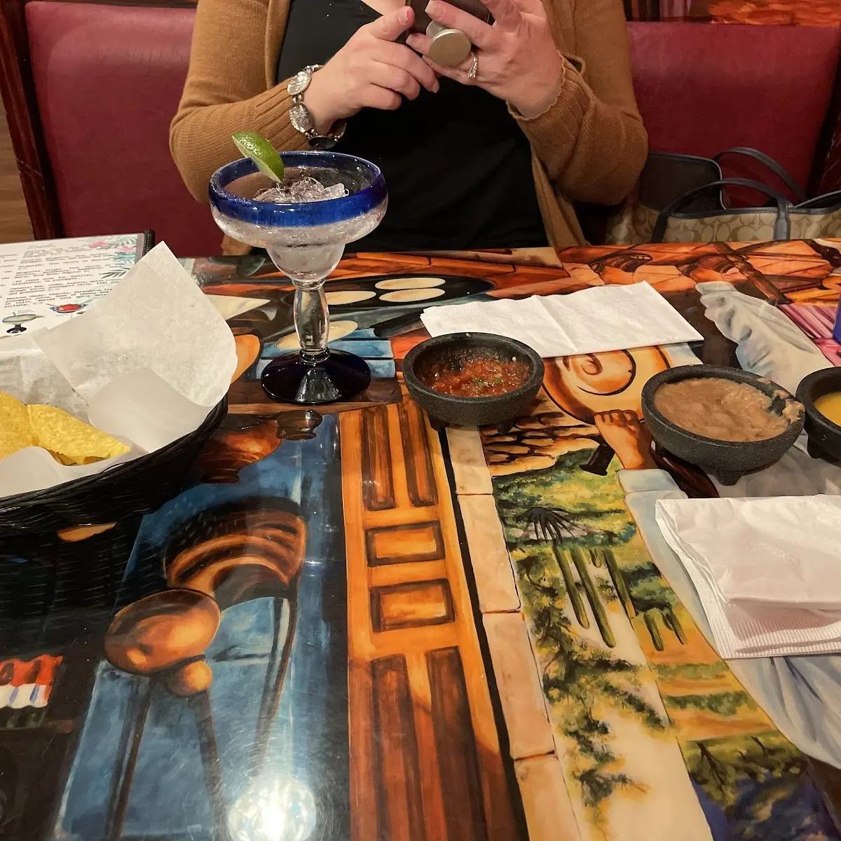 Chips and Salsa Verde