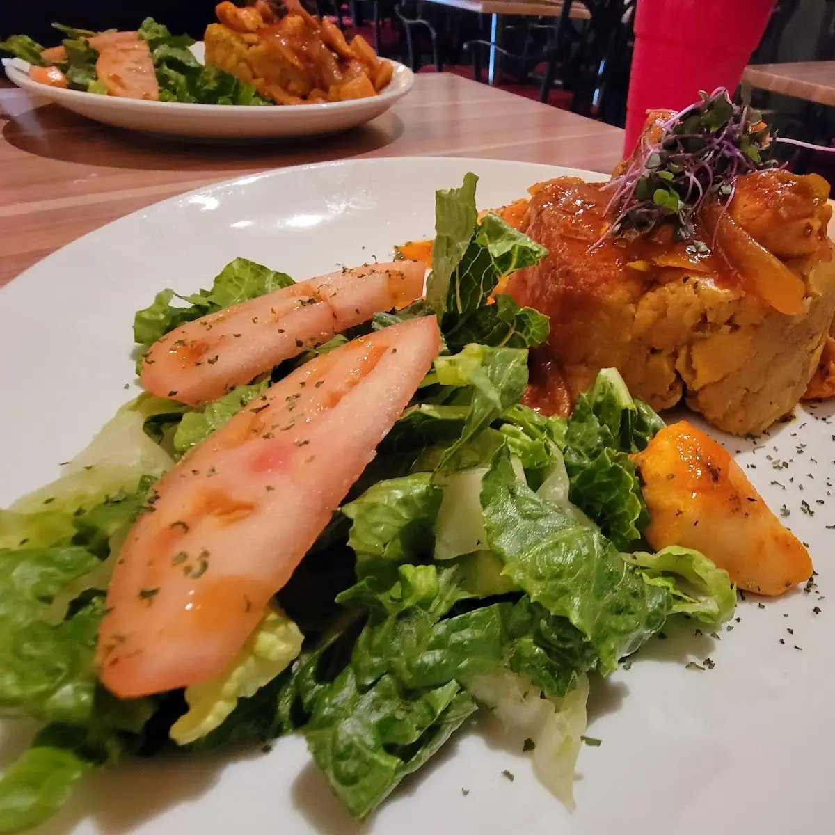 Mofongo Relleno De Pollo