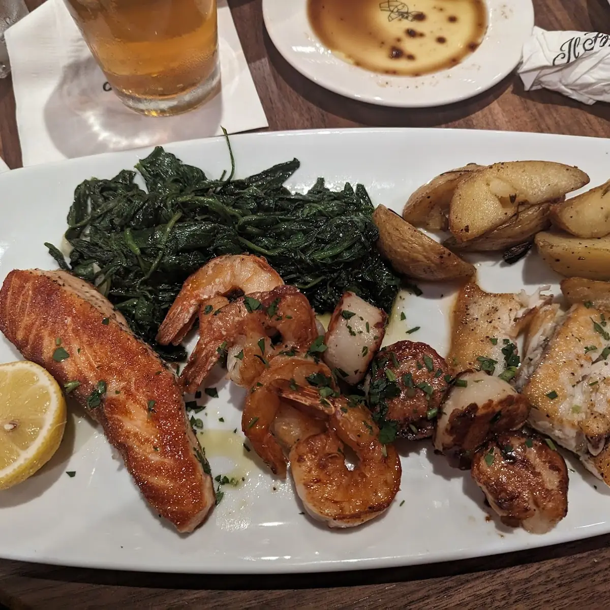 Grilled Seafood Platter