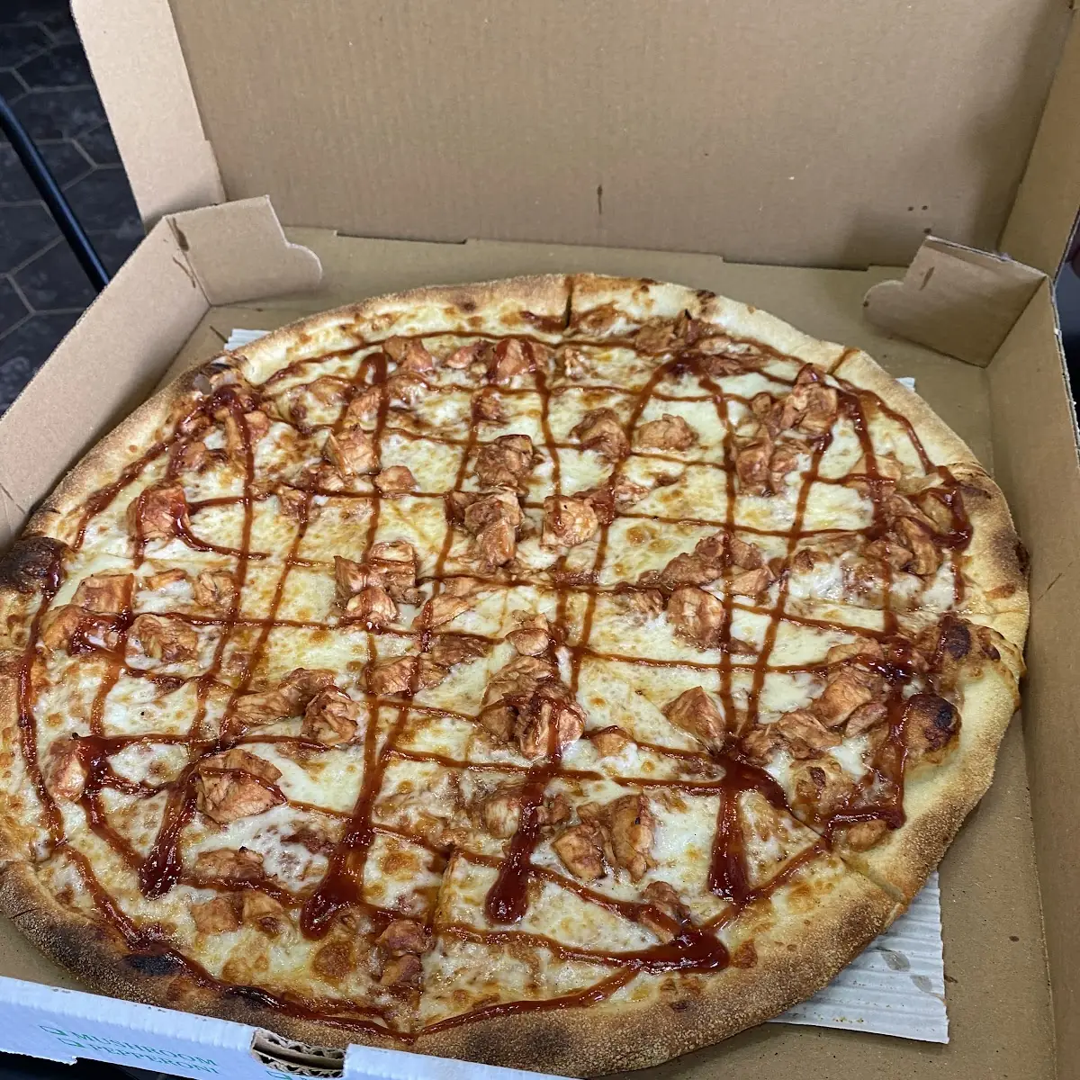 Sicilian BBQ Chicken Pizza