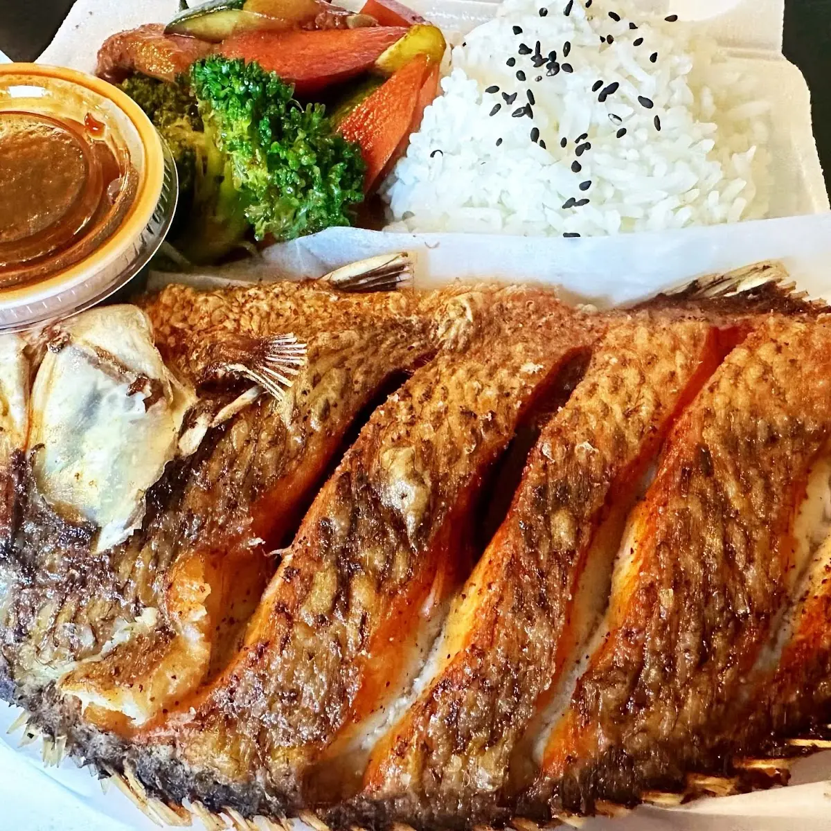 Fried Whole Tilapia