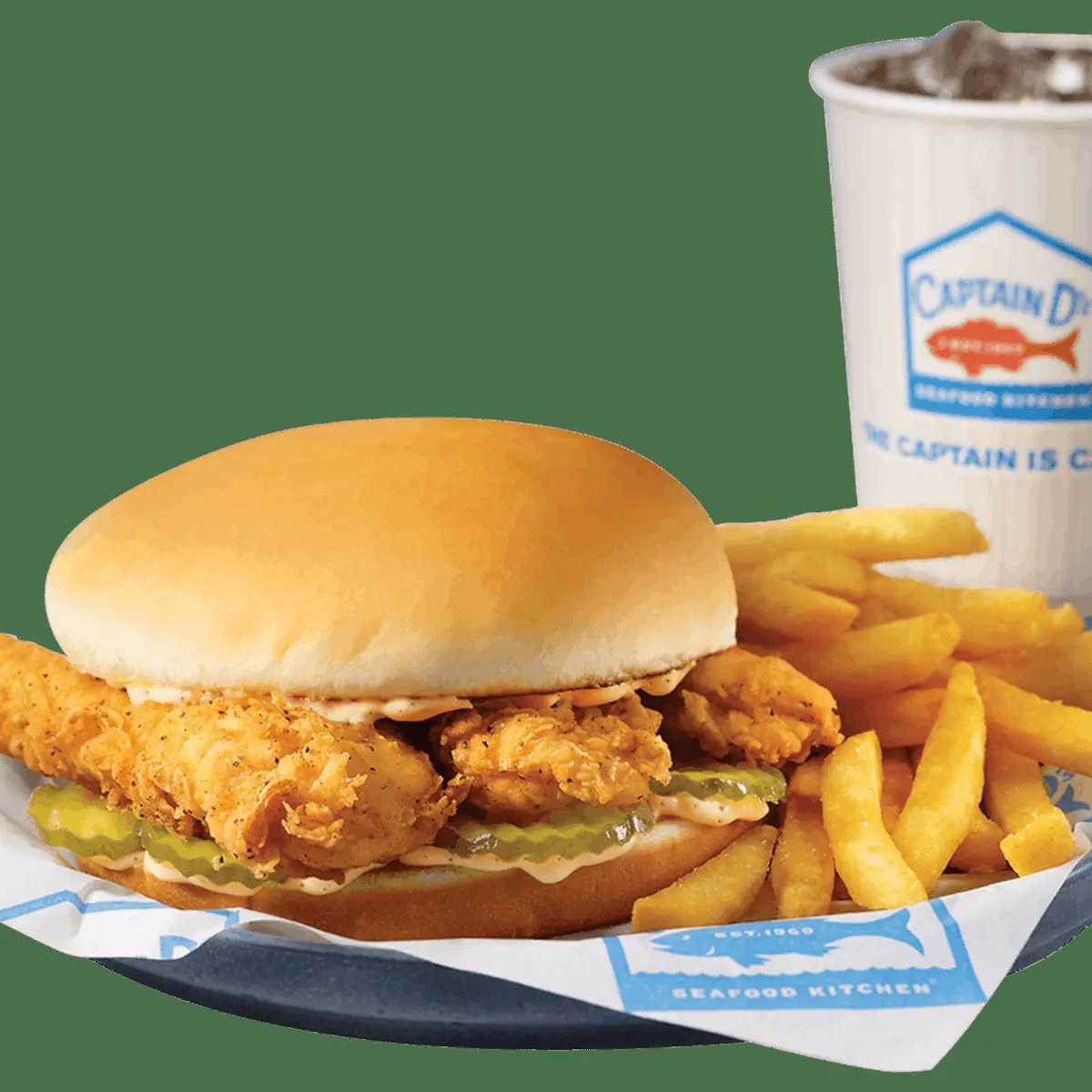 Giant Fish Sandwich Combo