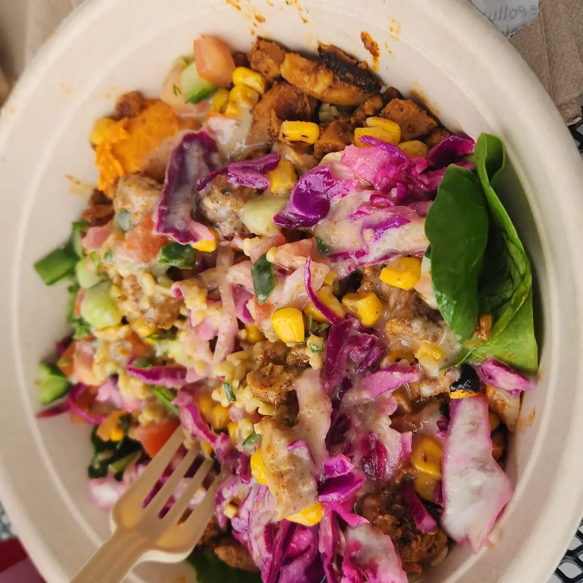 Balsamic Date Chicken Bowl