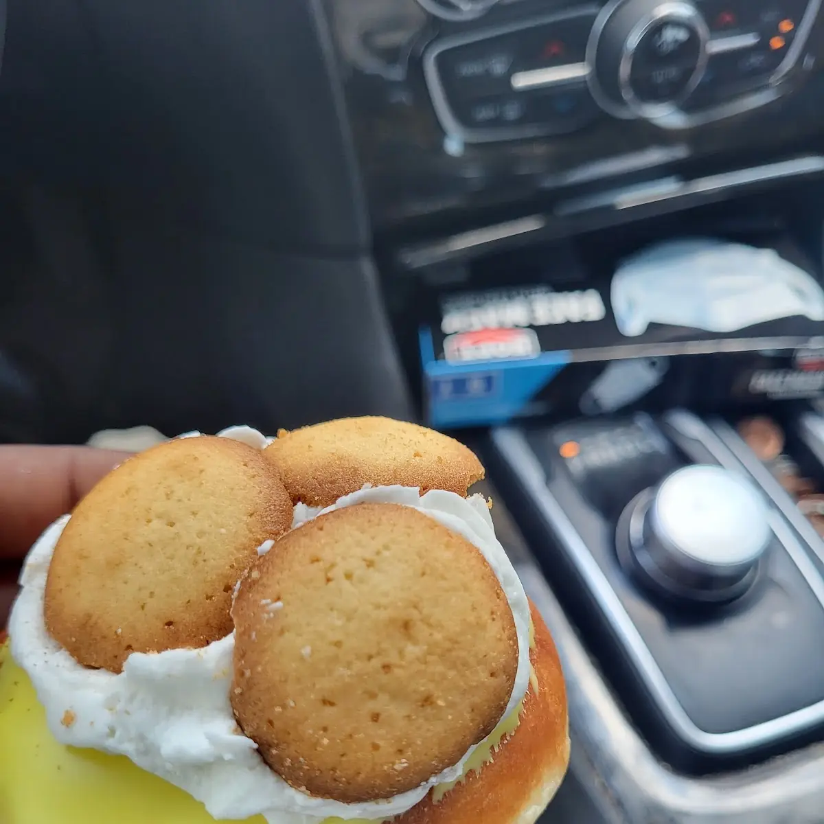 Banana Pudding Doughnut