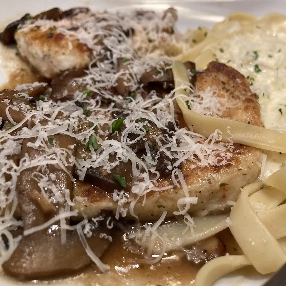 Stuffed Chicken Marsala