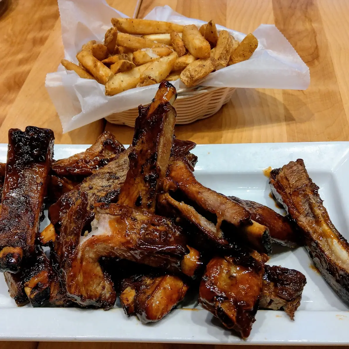 Fried Baby Back Ribs