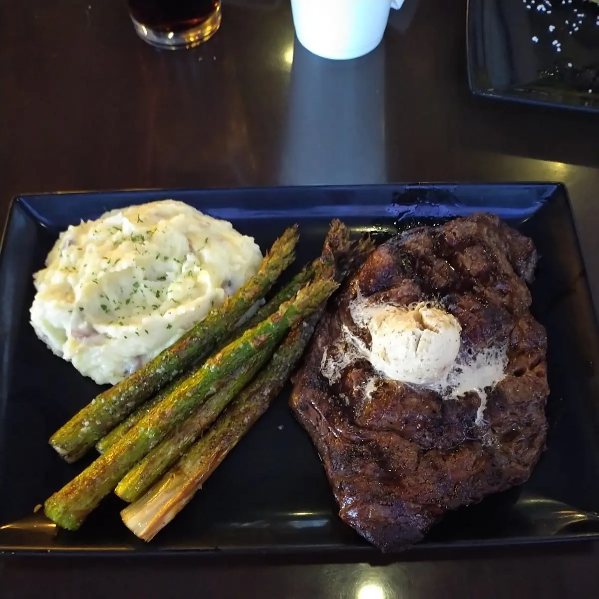 Rib Eye Steak Dinner