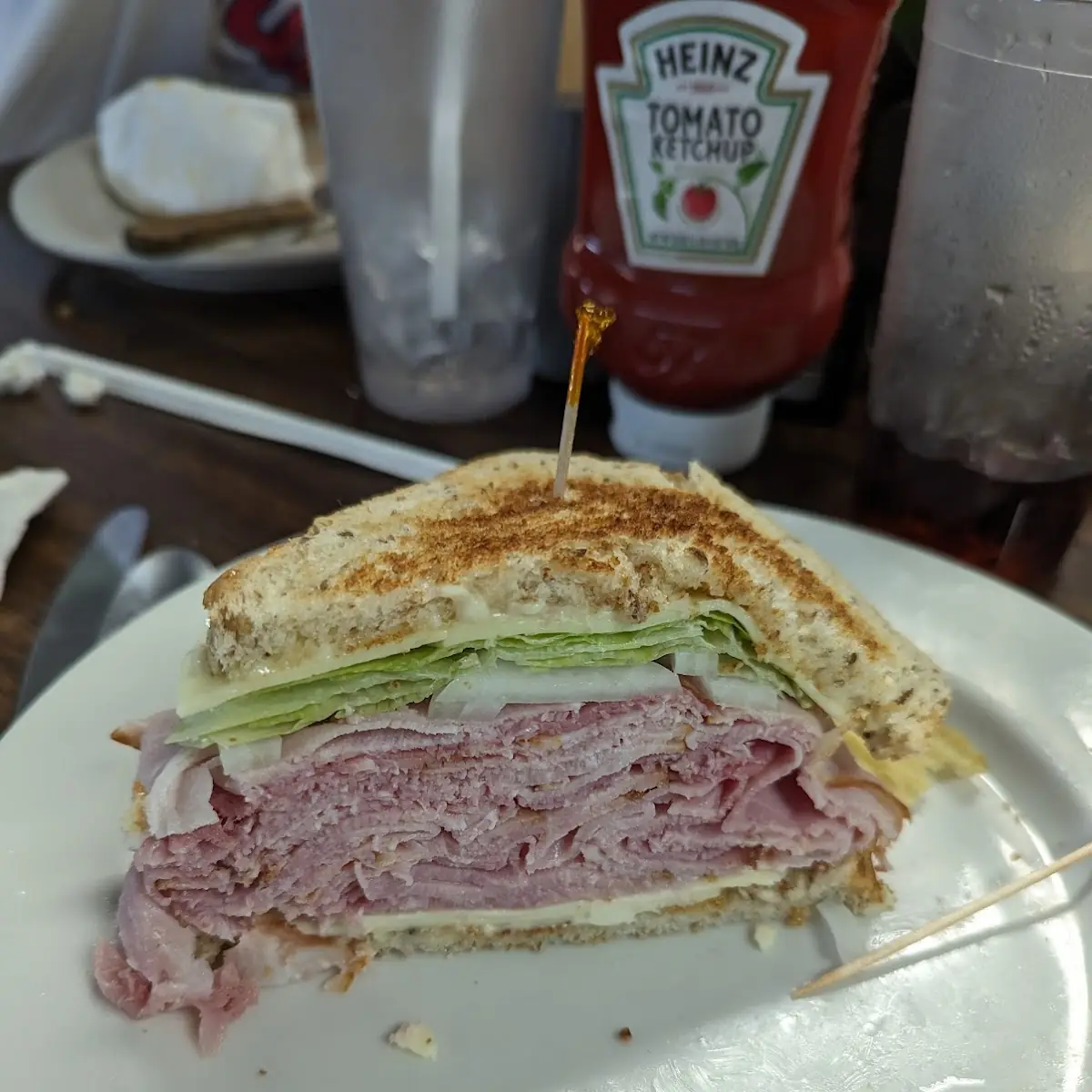 Ham and Cheese Sandwich