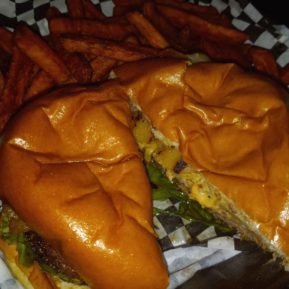 Jamaican Jerk Burger