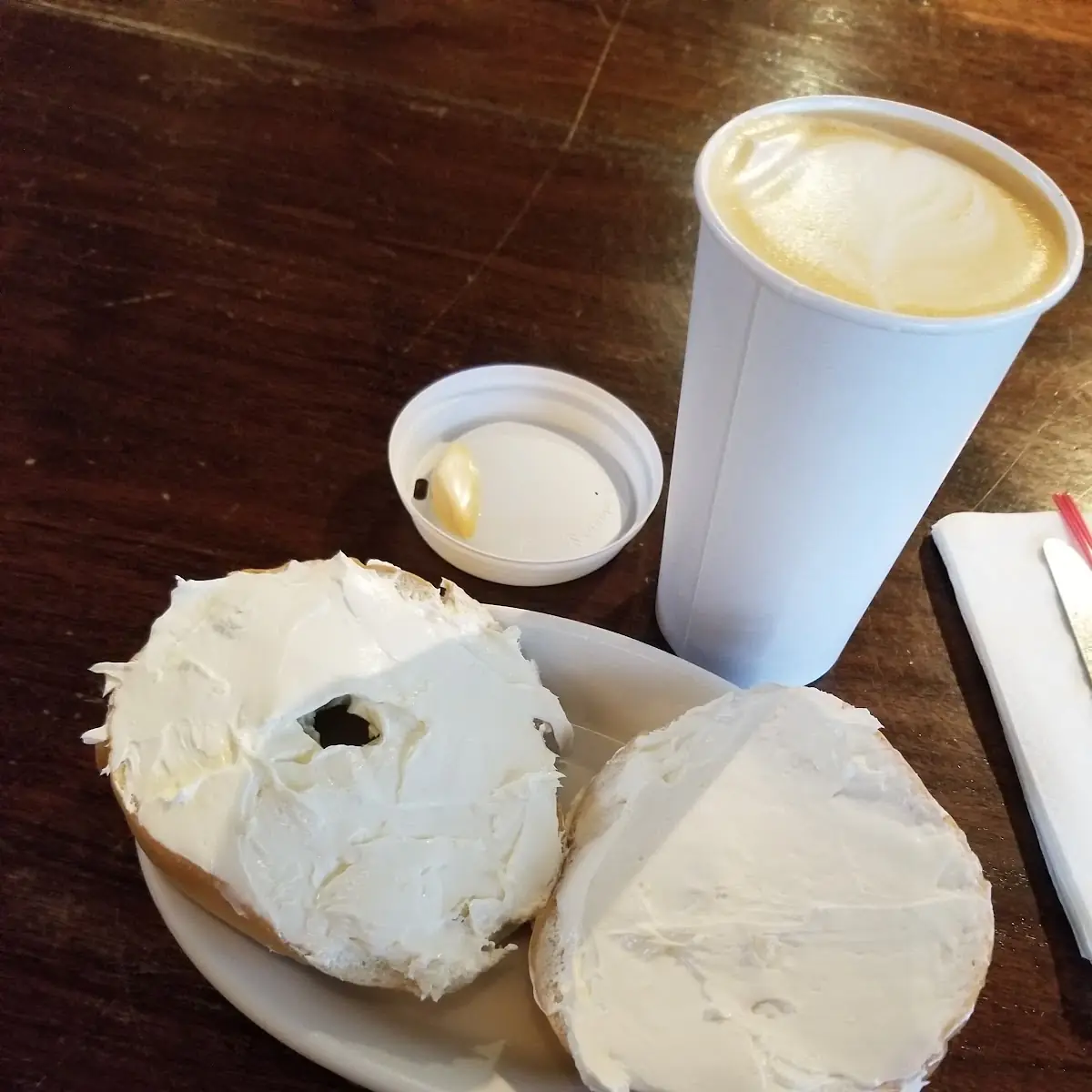 Bagel with Cream Cheese