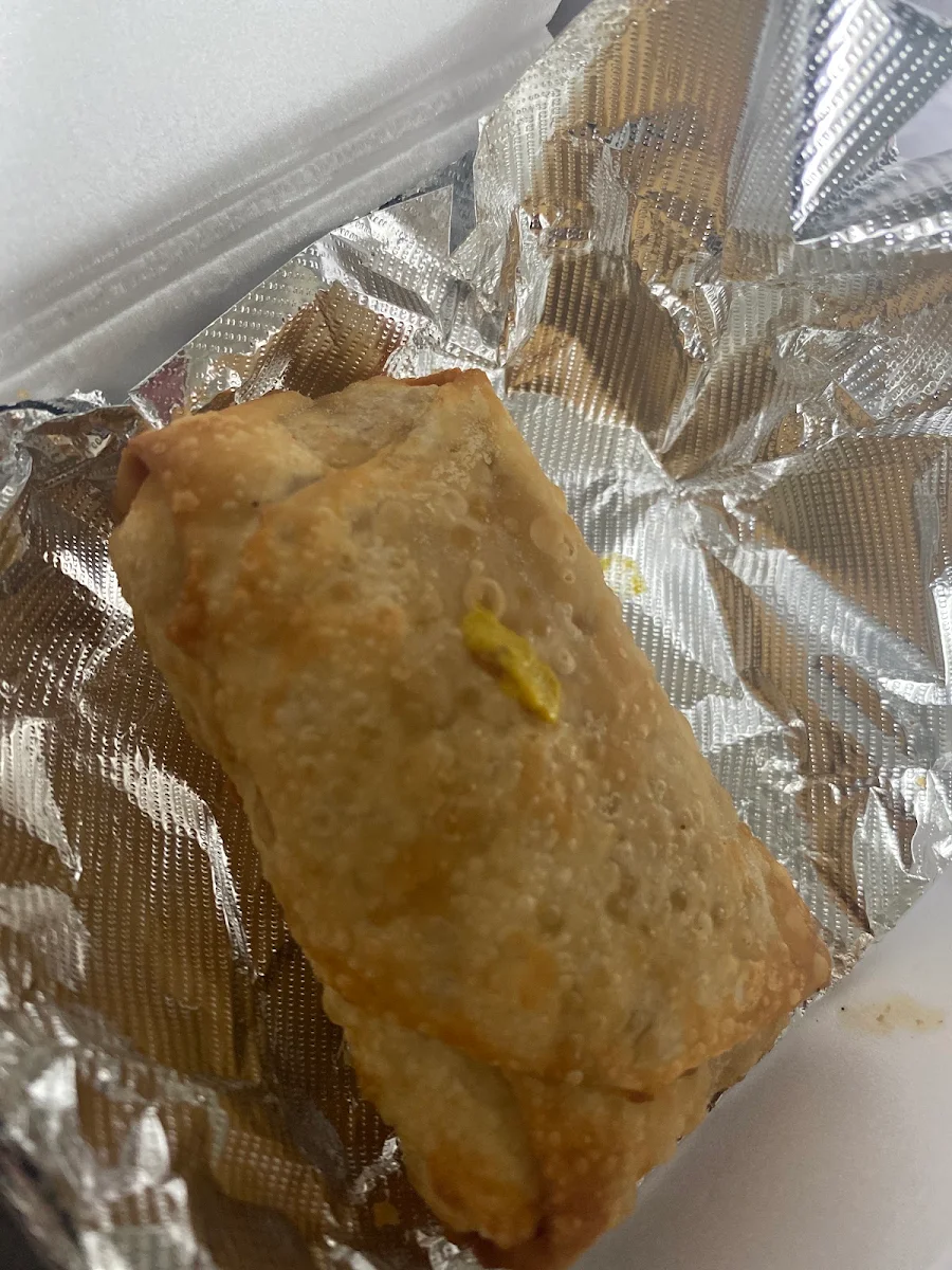 Corned Beef Egg Roll