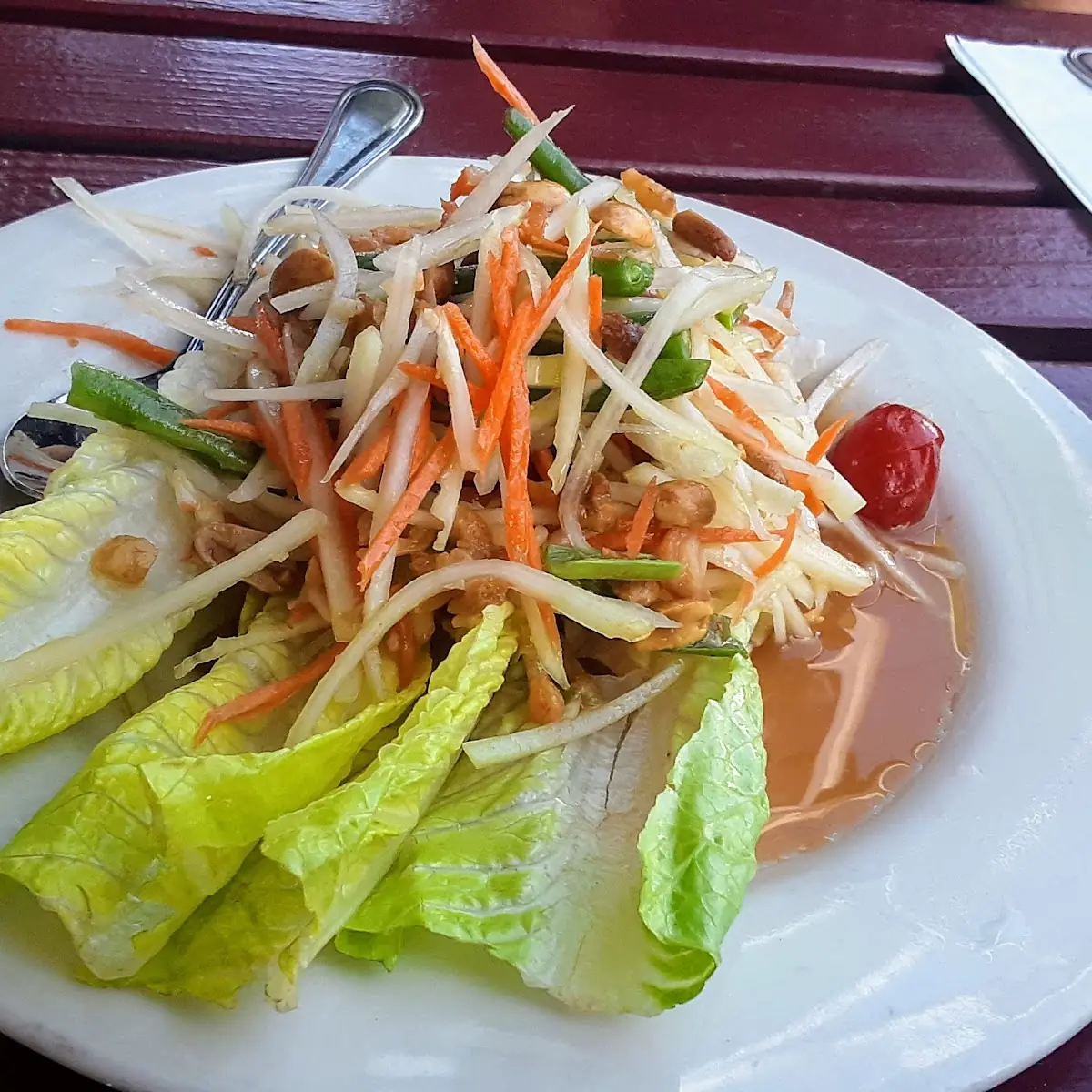 Papaya Salad Tray
