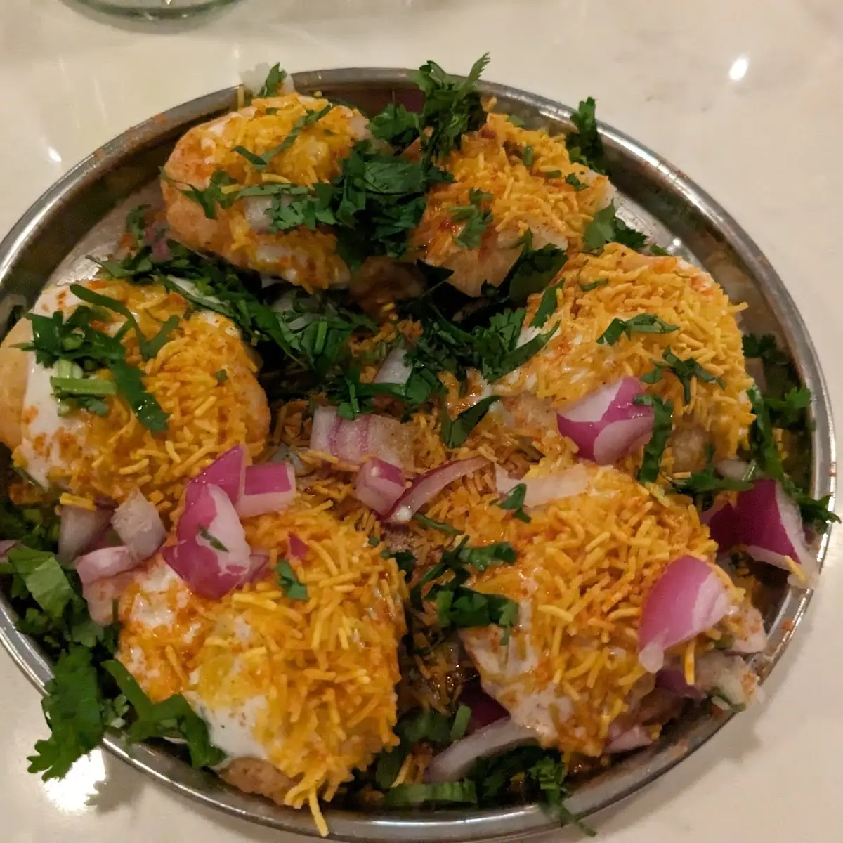 SPDP Sev Potato Dahi Puri