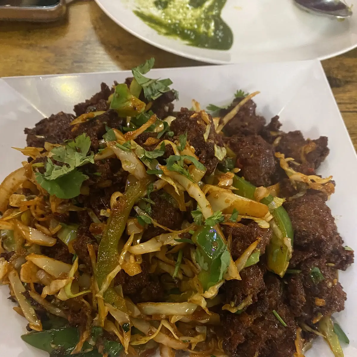 Veg Manchurian Dry