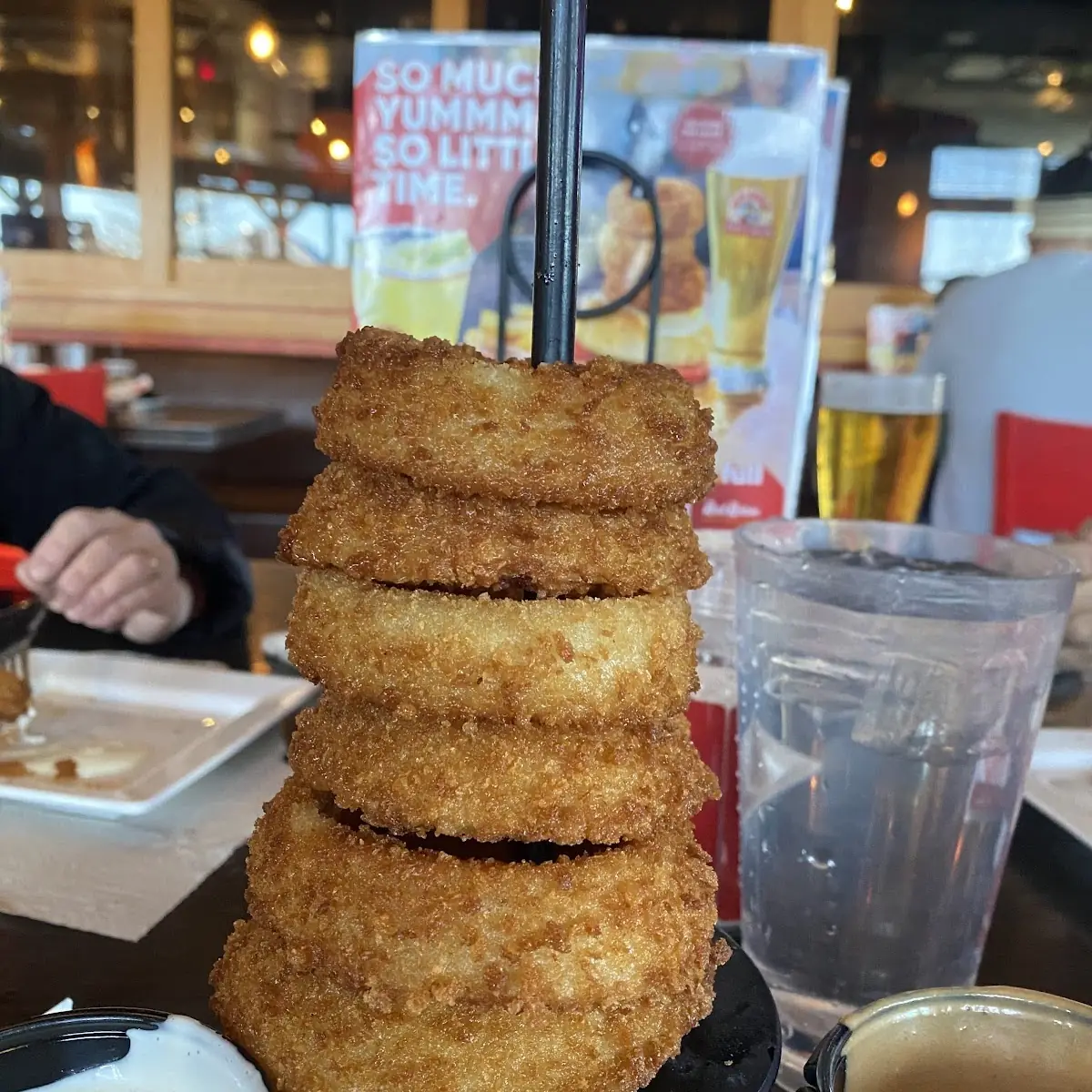 Towering Onion Rings