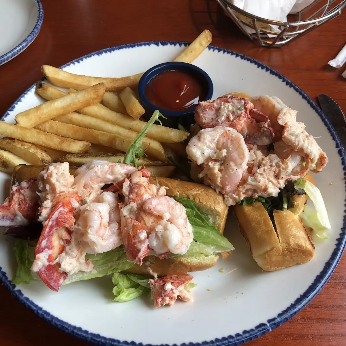 Lobster Shrimp & Salmon