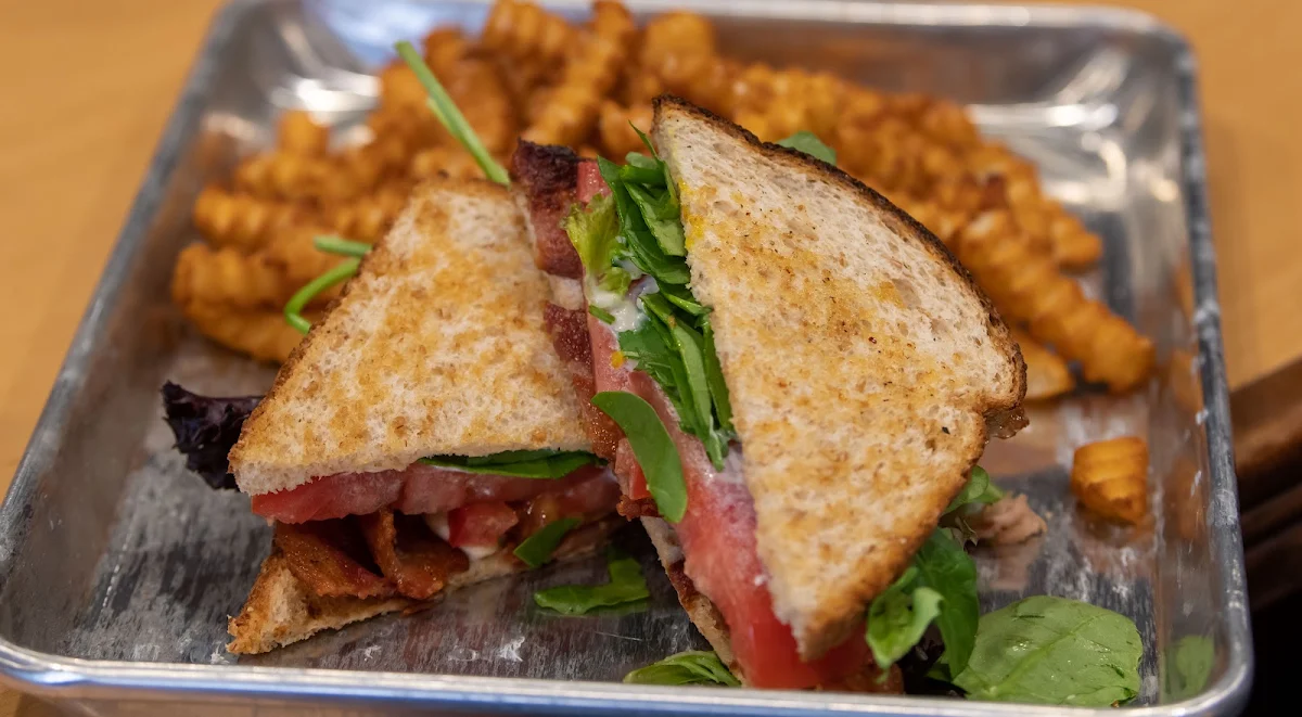 Pork Belly Pastrami blt