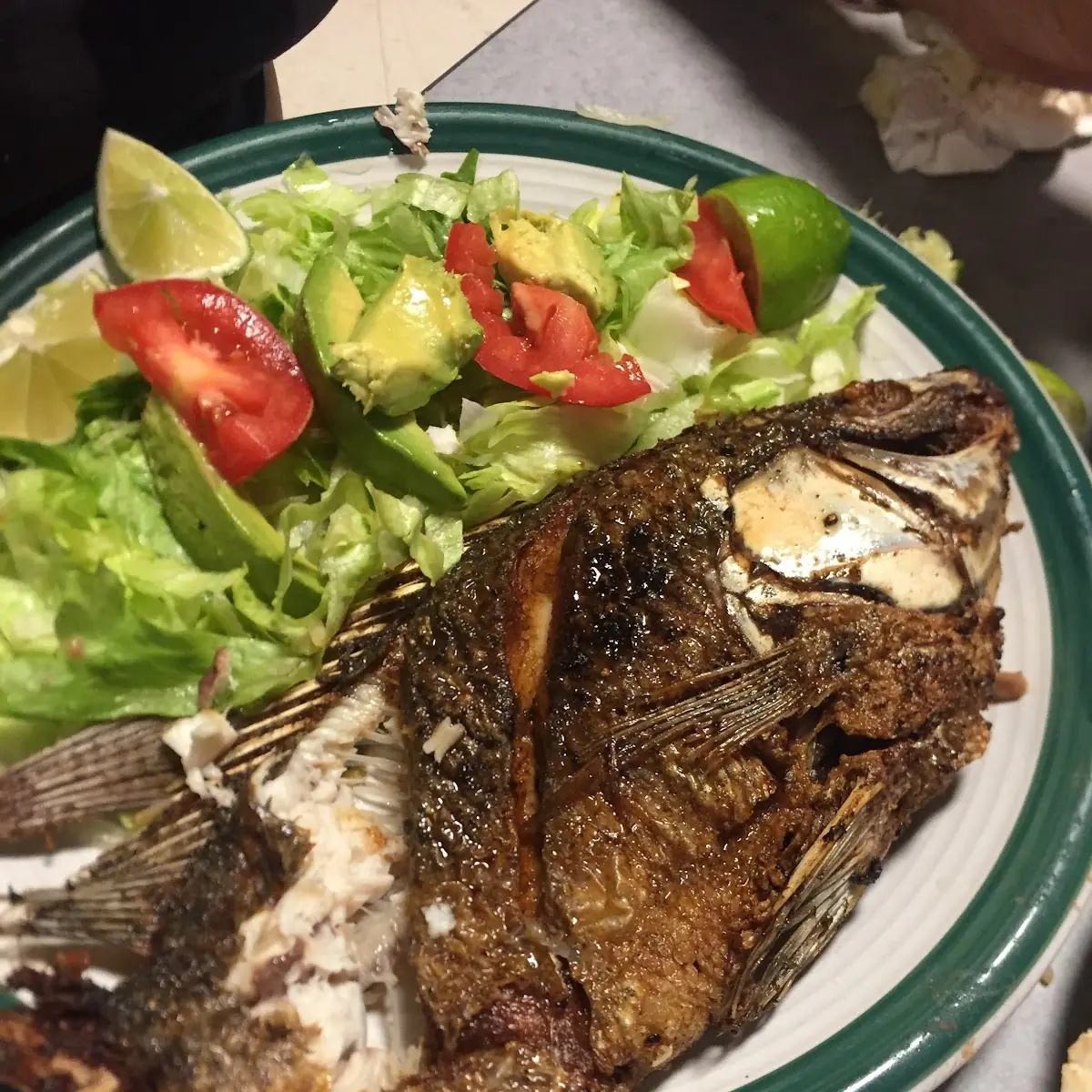 Mojarra Frita Fried Whole Tilapia
