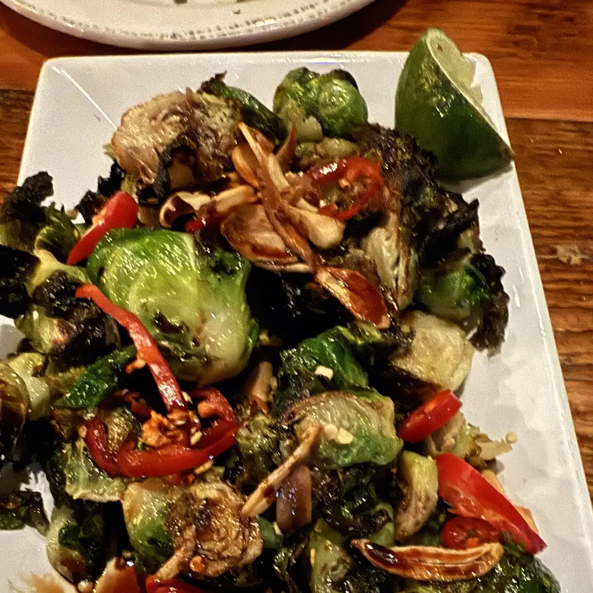 Fried Brussels Sprouts