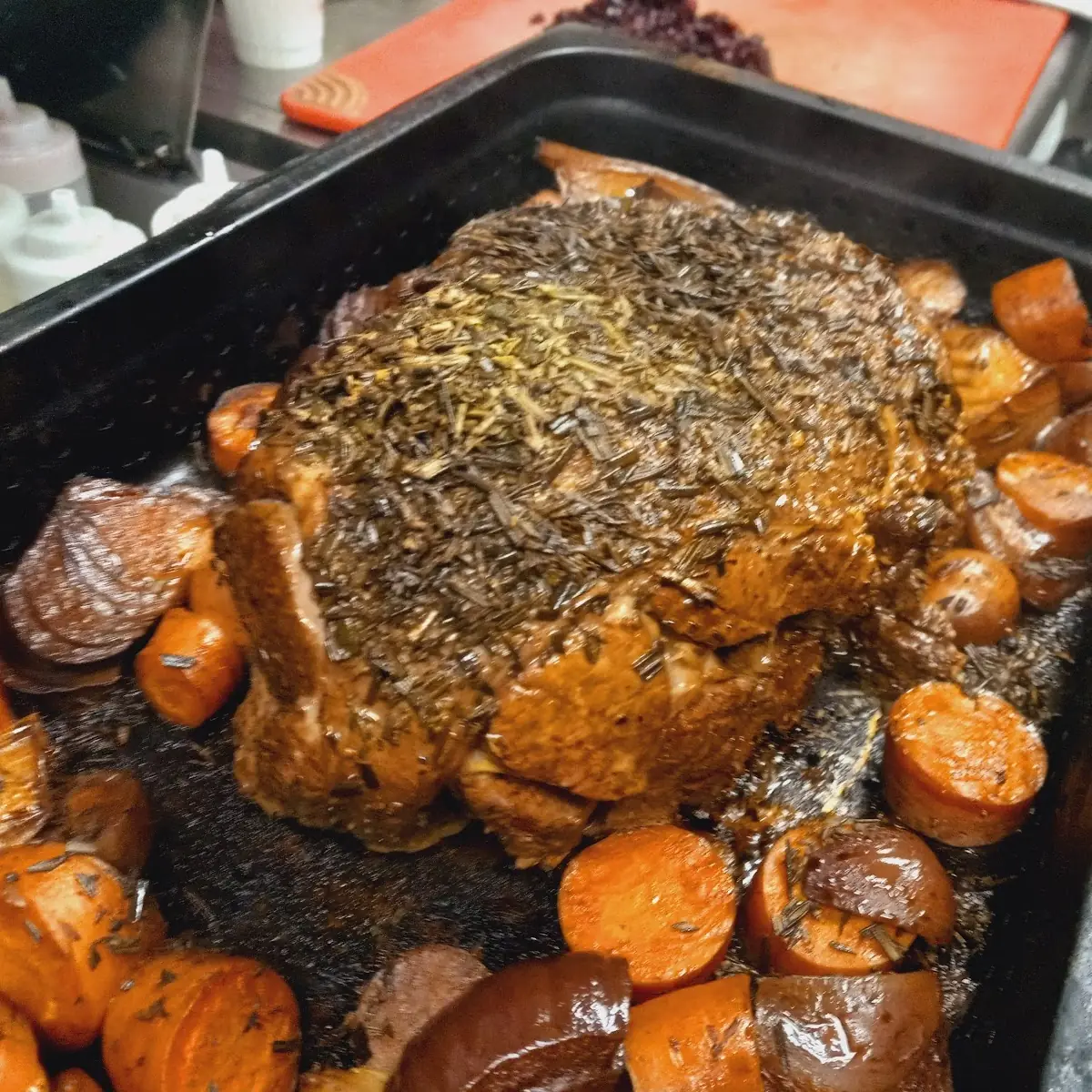 Smoked Lamb Leg for Empanada