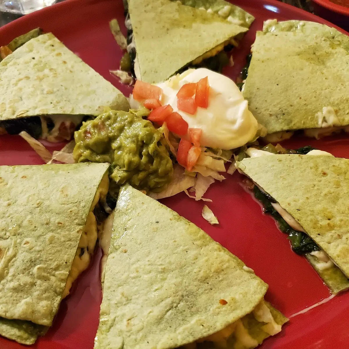 Spinach Quesadilla