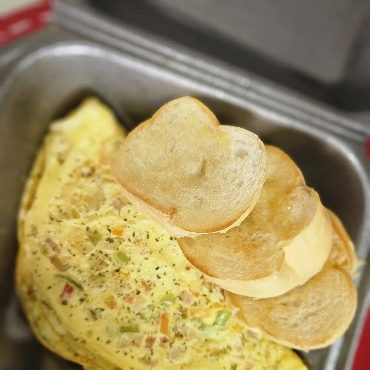 Omelette Con Vegetales