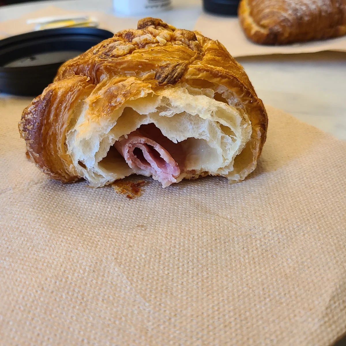 Ham and Cheese Croissant
