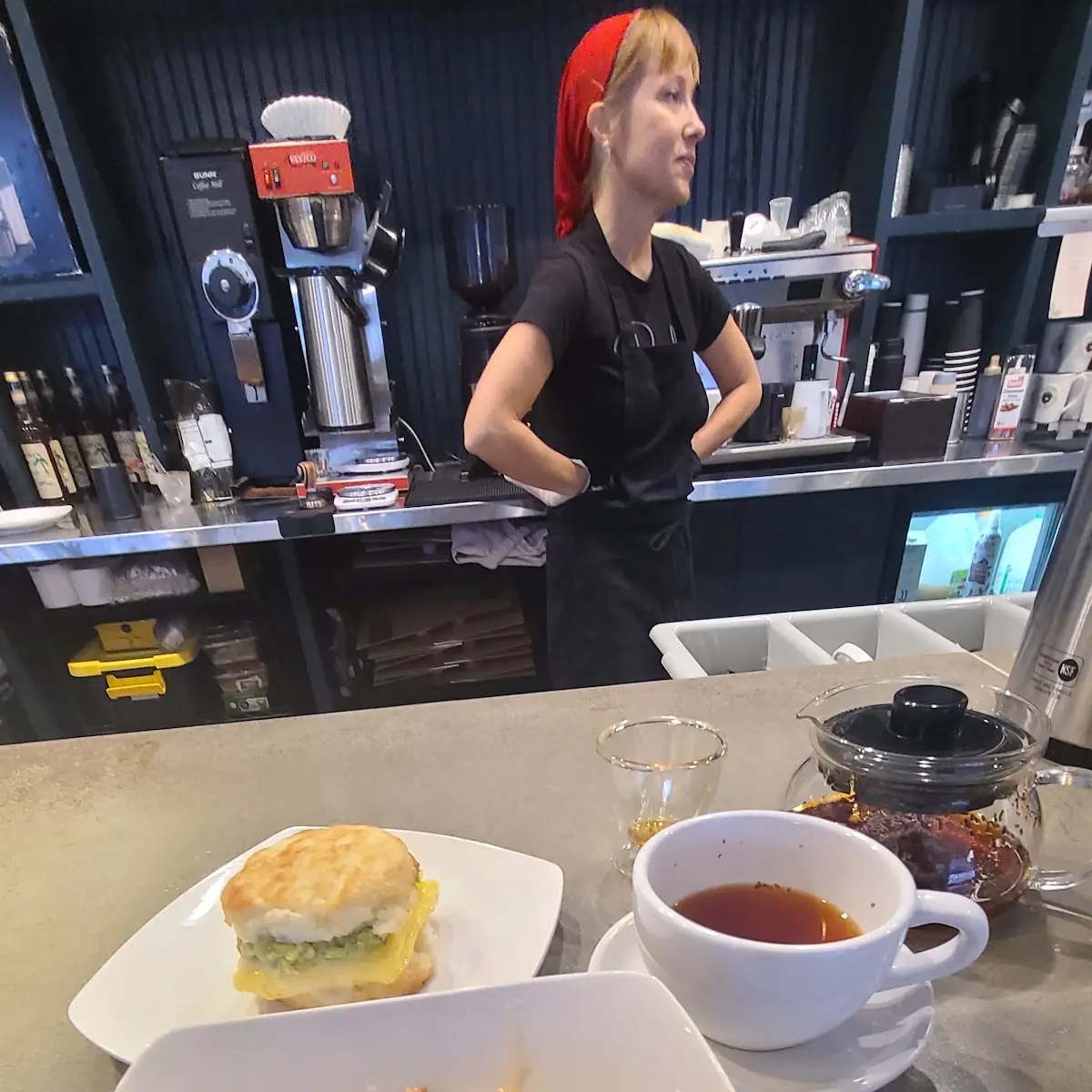 Egg Cheese Avocado Biscuit