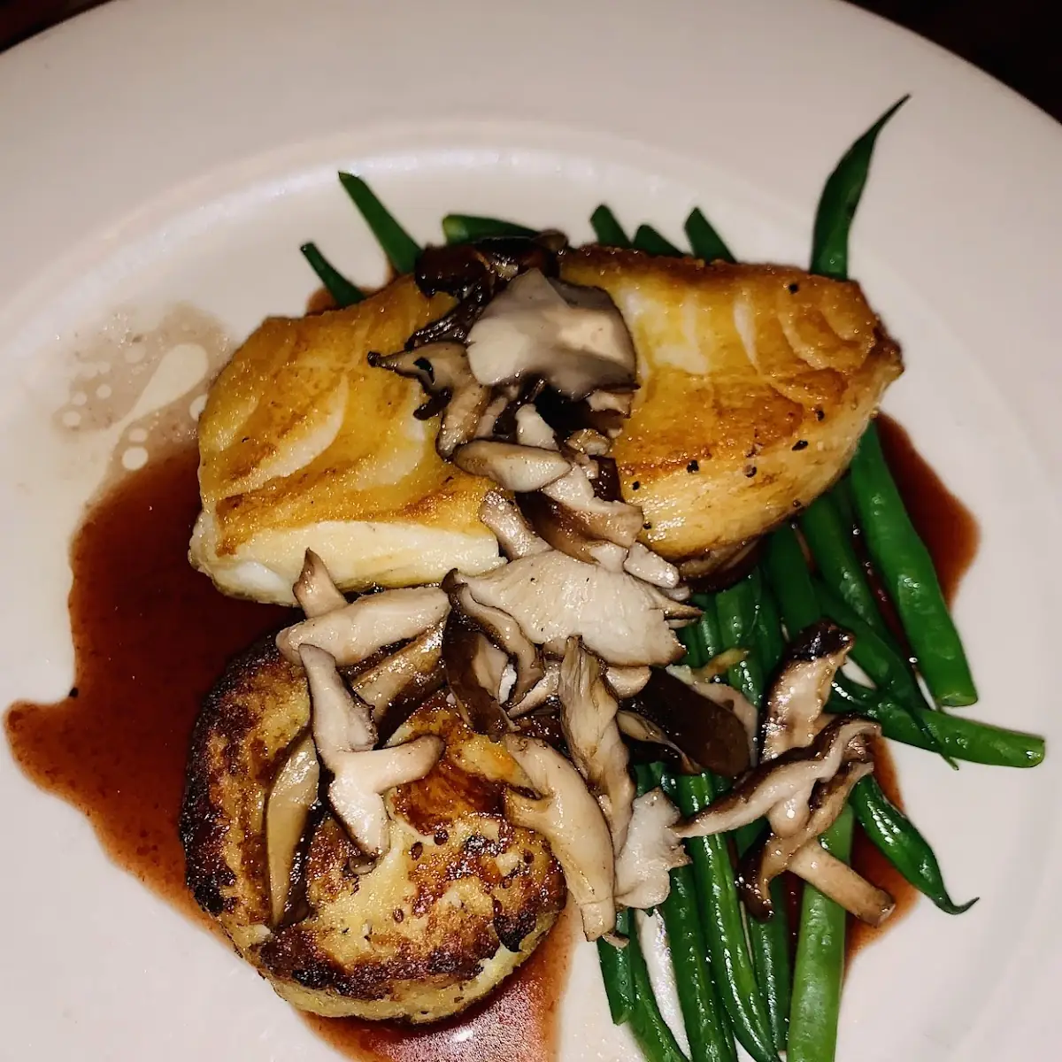 Pan Seared Chilean Sea Bass