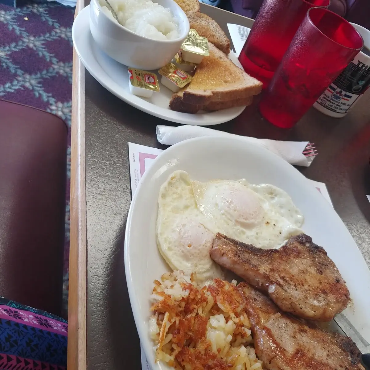 Pork Chop Breakfast