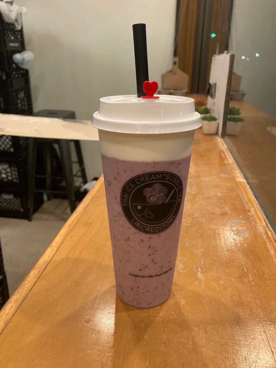 Milk Tea with Cheese Foam