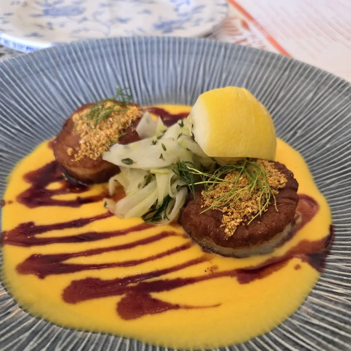 Seared Diver Scallops