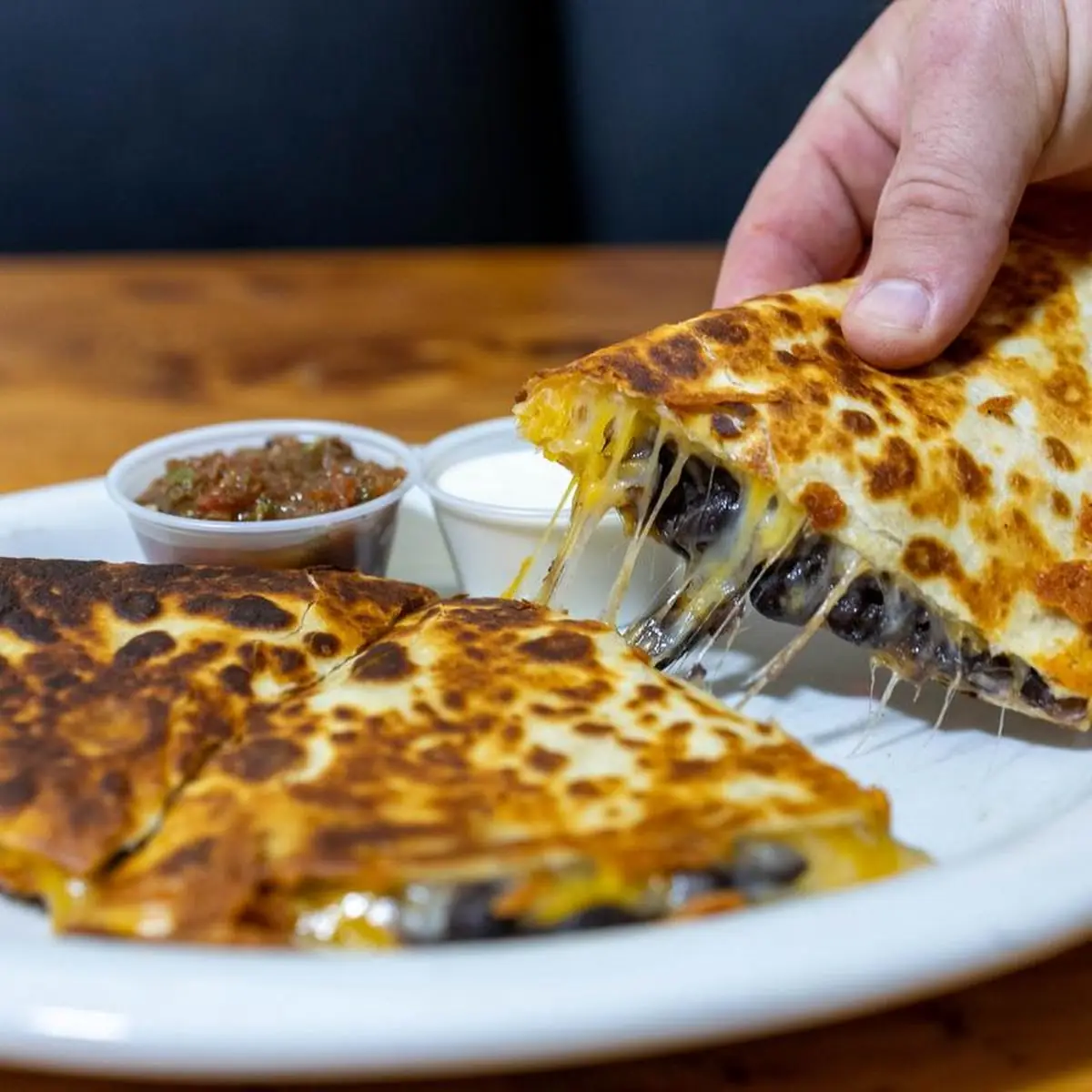 Black Bean Quesadilla