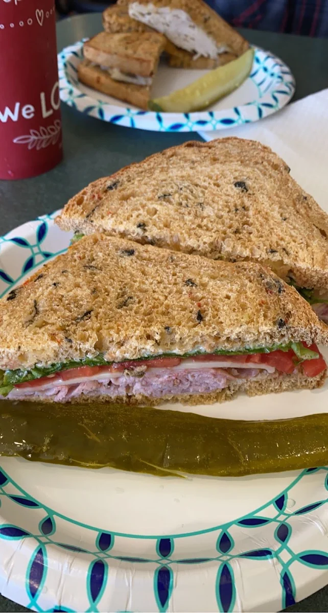 Smoked Turkey Goddess Sandwich