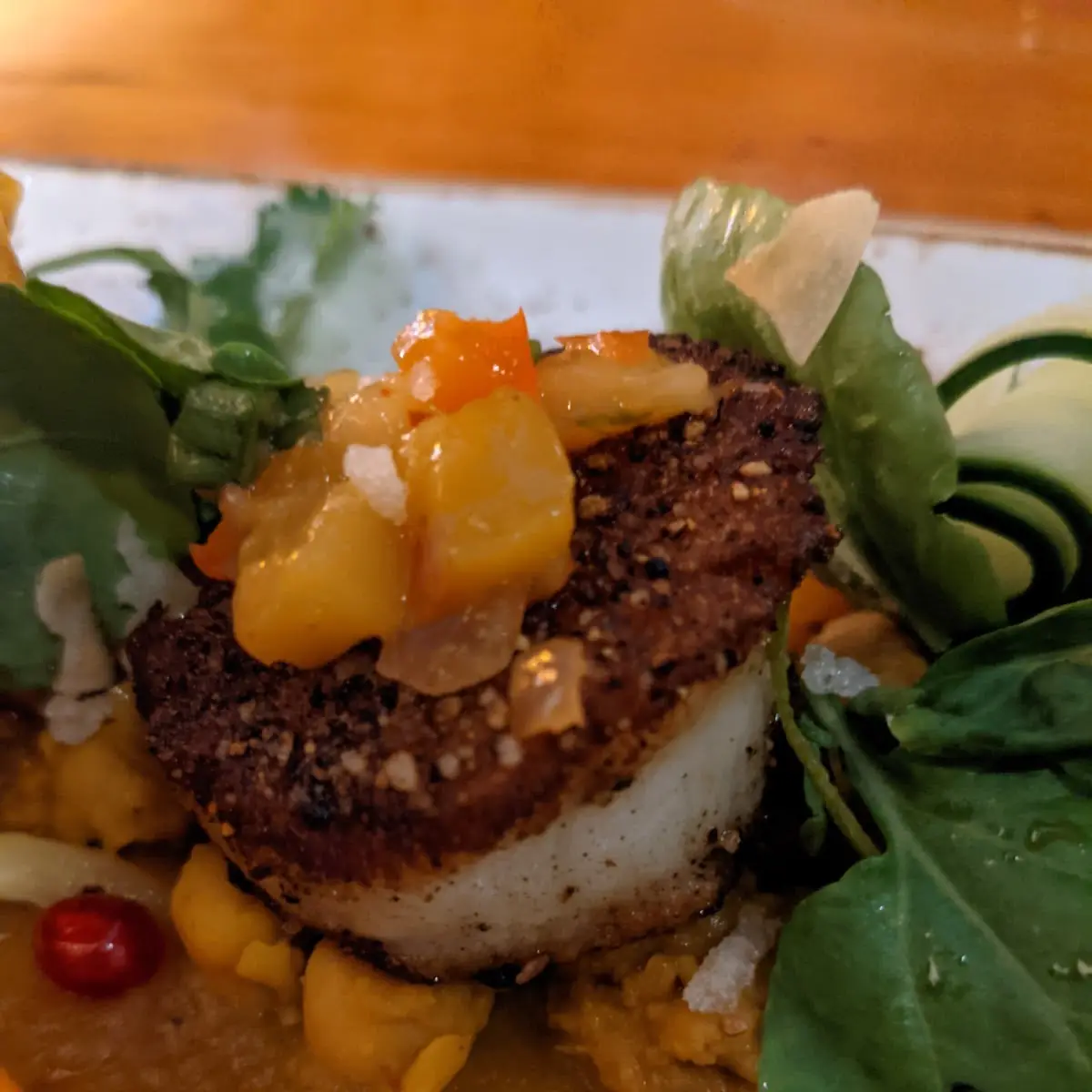 Pan Seared Wild Sea Scallops