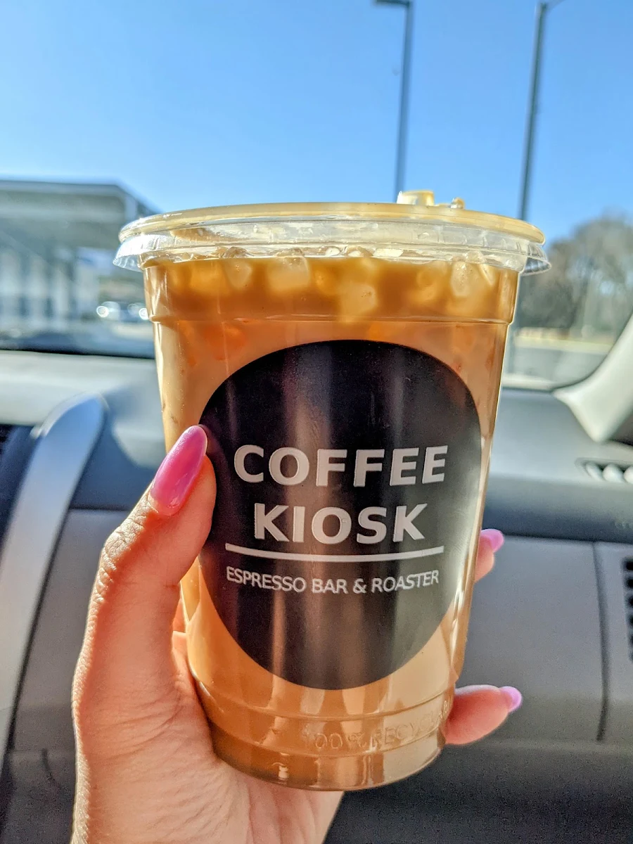 Iced Lavender Oat Milk Latte