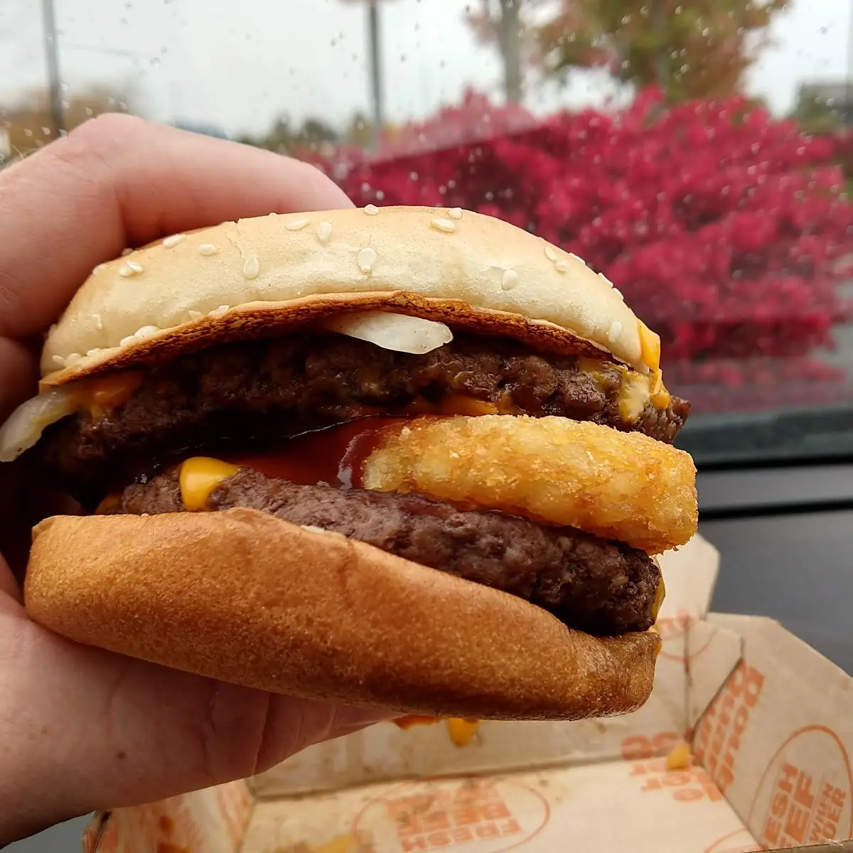 Double Quarter Pounder with a Hash Brown