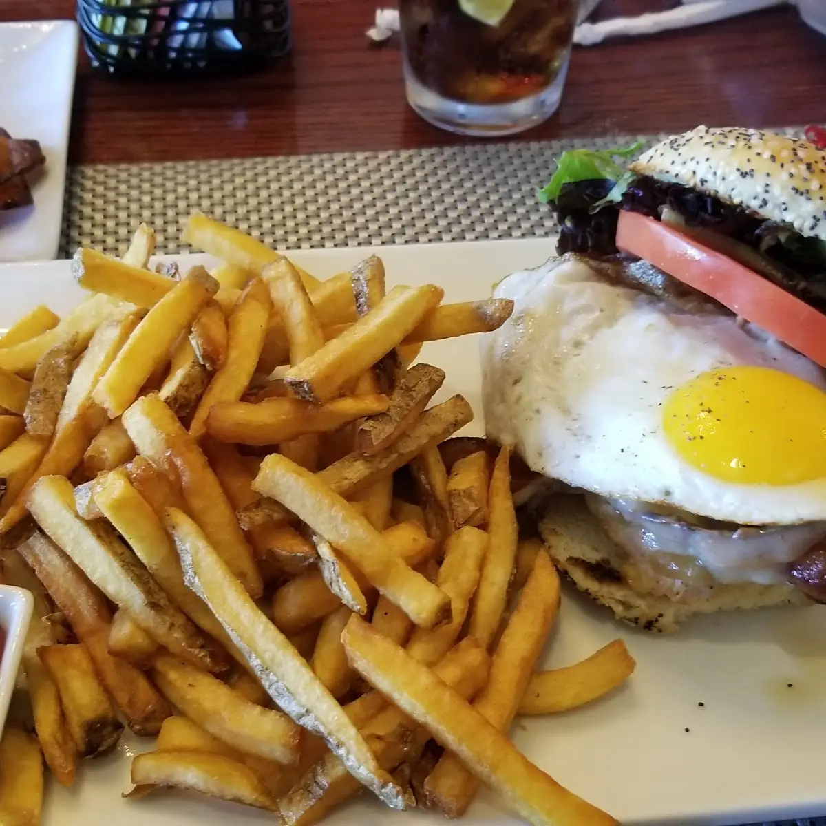 Bacon Cheeseburger Deluxe with Egg