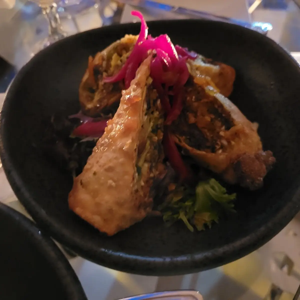 Duck Confit Egg Roll