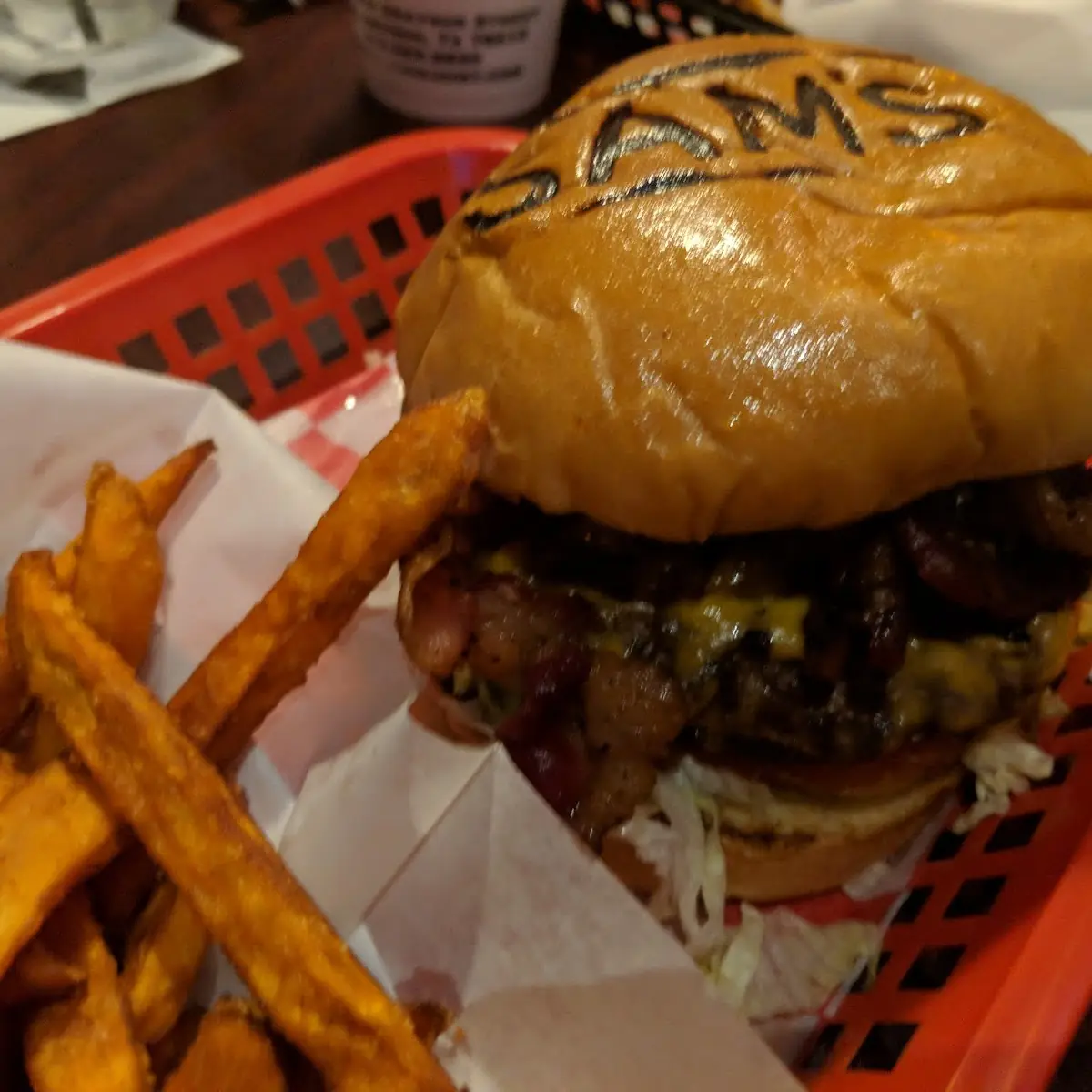 Cheddar Cheese Burger